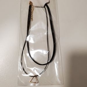 Layered Triangle necklace